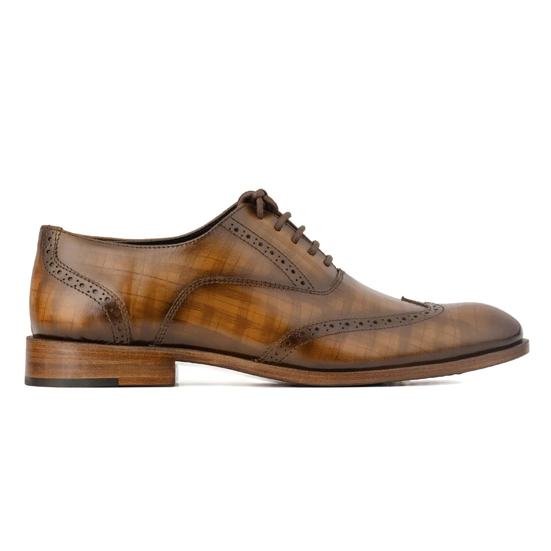 Handcrafted Leather Oxford Shoes